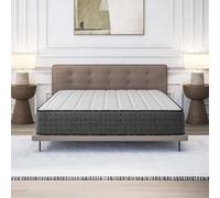 COSMOS - Materasso Memory 160x200 cm - Alto 24 cm - Equinox Matrimoniale - Ortopedico Ergonomico - Lattice Blue + Schiuma Memory - 7 Zone - Doppia Faccia - Traspirante, Anallergico - Fatto in Europa