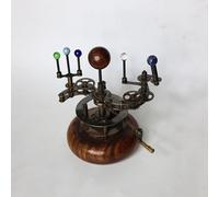 COSMOS MUSEUM Antico modello Orrery Solar System - Decorazione vintage funzionale con sole, mercurio, Venere, Terra, Luna e Marte per gli appassionati di spazio, inaugurazione della casa, decorazione