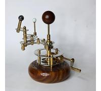 COSMOS MUSEUM Brass Orrery - Modello sole, terra e luna | Sistema solare meccanico funzionale | Decorazione antica di lusso per casa, ufficio e biblioteca | Regalo astronomico per gli appassionati