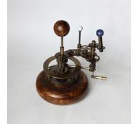 Cosmos Museum Lussuoso modello di sistema solare Orrery in ottone, decorazione vintage funzionale con sole, mercurio, Venere, Terra, Luna, Marte e altro ancora - Regalo astronomico fatto a mano per