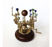 Cosmos Museum Modello del sistema solare | Orrery di astronomia educativa e decorativa | Planetario meccanico in ottone di alta qualità (11 pollici Mercurio, Venere, Terra, Marte, Urano e lune)