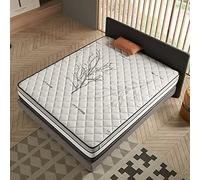 COSMOS | Stellar | Materasso Memory e Lattice Piazza e Mezza 140x200 cm | Struttura Multistrato 30 cm | Rigido | Massimo Supporto e Adattamento di Forma | Tecnologia Termoregolante | 7 Zone Comfort