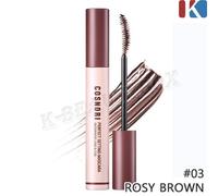 COSNORI Perfect Setting Waterproof Long & Curl Mascara 7ml #03 Rosy Brown NUOVO
