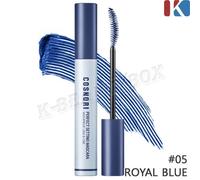 COSNORI Perfect Setting Waterproof Long & Curl Mascara 7ml #05 Royal Blue NUOVO