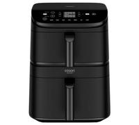 Cosori CAF-DC121-ADER Doppia 10,8 L Indipendente Friggitrice ad aria calda Nero