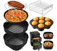 COSORI - Accessori per friggitrice ad aria calda, accessorio Airfryer per COSORI Turbo Tower Pro 10,8L (6,5L/4,3L) Double Stack Airfryer senza BPA, accessorio per Cosori DC111, DC112 & DC113S (6,5L