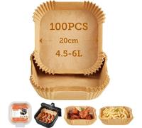 Carta forno per friggitrici ad aria COSORI Carte monouso 100 pz