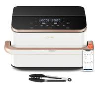 Friggitrice ad aria Cosori DualBlaze TwinFry 10 L senza olio CAF-TF101S doppia zona bianca - Nouvo