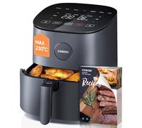 Cosori Friggitrice ad Aria 4,7 Litri, 75-230°C, 9 Preimpostazioni, 1500W | Silenzioso e Risparmio Energetico, Meno Olio&Senza Fumo, Ricettario Italiano, Lavabile in Lavastoviglie, Rumore Sotto i 55dB
