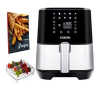 Friggitrice ad Aria Stainless Chef Edition Capacit 5.5 L Potenza 1700 W Colore Acciaio Inossidabile /Nero