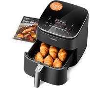 COSORI Friggitrice ad Aria Turbo Blaze 6L con Rivestimento in Ceramica, Air Fryer con DC Motore, 9 Funzioni & 5 Velocità della Ventola Automatica, 110 Ricette & 96 Tabelle di Cottura, 1725W
