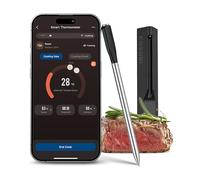 COSORI Primo termometro intelligente per carne senza fili con portata di 50 m, perfetto per friggitrice ad aria calda Dual Blaze, termometro per arrosti per cucina e barbecue, lavabile in
