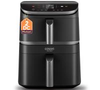Cosori Turbo Tower Friggitrice ad Aria 10,8 Litri 2 DC Motori Doppio Cestello