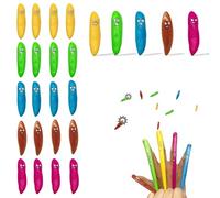 COSORO 20 Pezzi Giocattolo Fionda da Dito Cacca,Slingshot Cacca Giocattolo in Gomma Elastici Stretch per Bambini,Divertente Giocattoli Volo Regali per Feste di Compleanno Pasqua e Natale