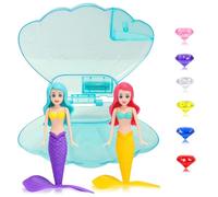 COSORO Giocattoli per immersioni subacquee sirena, accessori per la piscina, formazione di giochi di immersione, piccola sirena, accessori per feste, regali per ragazze, ragazzi e bambini (BluGer)