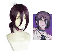 Cosplay anime Chainsaw Man Reze Viola Brown Role Play Cosplay Wigs Heat Resistant Synthetic Hair Halloween Carnival Party + Wig Cap Beauty