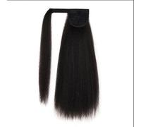 Cosplay Capelli Parrucca da 60 cm/23,6'' Coda di cavallo lunga e diritta Avvolgente Coda di cavallo Estensioni dei capelli sintetici Clip in Parrucchino coda di cavallo Capelli Finti