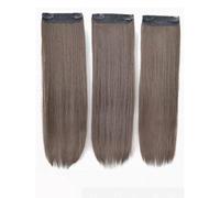 Cosplay Capelli Parrucca lunga da 3 pezzi, parrucca sintetica diritta per feste e uso quotidiano. Aumenta i capelli per l'uso quotidiano della festa. Aumenta i capelli Capelli Finti