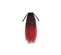 Cosplay Capelli Parrucca Ombre riccia ondulata lunga da 60 cm/23 '' Parrucca colorata per cosplay quotidiana Parrucca Bob sintetica resistente al calore Capelli Finti