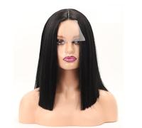 Cosplay Capelli Parrucca Parrucche corte diritte Parrucca corta nera Parrucca da donna Parrucca sintetica a strati Parrucca media Lunghezza alle spalle Capelli Finti