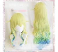 Cosplay Capelli Parrucca per 80 cm Miss Maid Quetzalcoatl Lucoa Fibra + Berretto Parrucca Parrucca da donna Parrucca per capelli sintetici a strati Capelli Finti