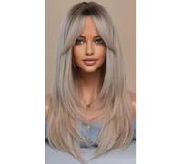 Cosplay Capelli Parrucche sintetiche ricce lunghe da 60 cm/23,6 '' per le donne Parrucca ondulata profonda con parrucche di ricambio Parrucca lunga Parrucca sintetica Capelli Finti