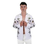 COSPLAY COMPANY Camicia bianca giacca Oliver Suit Quick Cervo Cervo Costume di Halloween Midsummer Festa di compleanno Corna (L)