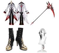 Cosplay Costume for Peruere The Knave Genshin,Women Men Uniform with Accessories,Cosplay Replica Prop Wig Shoes Full Set, Halloween Carnival Party Suit