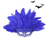Cosplay Costume Masque -Women Role Play Supplies for Birthday, Night Club with Lightweight Comfortable Fit, Female Halloween Masque for Cosplay Wedding, Premium Pvc Material 17.72x13.7in
