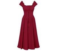 Cosplay Costumi Carnevale Vittoriano Per Il Rinascimento Medioevo Vestiti Con Orlo Irregolare Donne Abito Lungo Vestito Manica Lunga Costume Feste Principessa Dresses