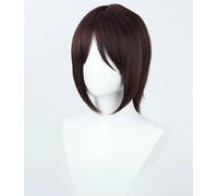 Cosplay Eren Jaeger, parrucca cosplay da uomo, capelli corti, attacco su titanio cosplay