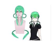 Cosplay hot anime Houseki No Kuni Cosplay Wigs Jade Green 100cm Cosplay Wigs Halloween Carnival Party Cosplay Wigs Country of The Lustrous Beauty
