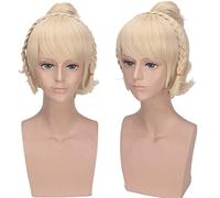 Cosplay Kingdom FF15 Princess Luna Freya Twist-shaped Split Cos Wig