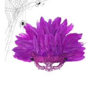 Cosplay Masque, Right Play Women, maschera ri Halloween femminile yer feste, design elegante con comoda vestibilità, forniture per accessori par la palla di compleanno fer fette performance Night club