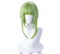 Cosplay Nanamine Sakura Green Wig with Braid Anime Wig for Halloween Party wig