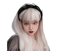 Cosplay Parrucche Capelli Ricci Lunghi Carini Da Donna Con Frangia Parrucca Dorata Parrucca Realistica Naturale Parrucca Sintetica Parrucca Quotidiana