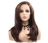 Cosplay Parrucche Parrucca Da Donna Parrucca Marrone Opaca Di Media Lunghezza Parrucca Sintetica Di Ricambio Per Capelli Uso Quotidiano Parrucca Quotidiana