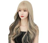 Cosplay Parrucche Parrucca Morbida Parrucche Da Donna Ondulate Da 24 Pollici Fibra Resistente Al Calore Parrucche Resistenti Ai Capelli Parrucche Durevoli Di Alta Qualità Parrucca Quotidiana