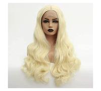 Cosplay Parrucche Parrucca Sintetica Bionda Da 24 Pollici ， Parrucche Lunghe Per Capelli Ricci Ondulati Per Parrucche Da Donna Cosplay Per Feste Di Halloween Parrucca Quotidiana