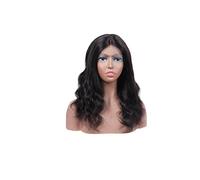 Cosplay Parrucche Parrucca sostitutiva dei capelli, parrucca anteriore in pizzo Parrucca brasiliana Parrucca anteriore in pizzo naturale per donna Parrucca ondulata pastello pre pizzicata Parrucca Quo