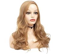 Cosplay Parrucche Parrucche Sintetiche for Donna Parrucche Lunghe Ondulate Da 24 Pollici Parrucche Sintetiche for Donna Parrucca Resistente Al Calore Dall'aspetto Naturale Parrucca Quotidiana