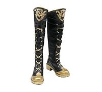 Cosplay Shoes for FF14,Women Man Anime Game PU Shoes for ComicCon, Cosplay Show, Halloween,Carnival Party A65