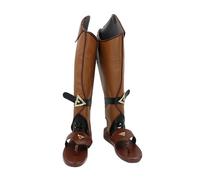 Cosplay Shoes for GenshinImpact The Eremites,Women Man Anime Game PU Shoes for ComicCon, Cosplay Show, Halloween,Carnival Party A36