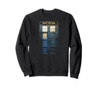 Cosplay Tardis Distressed Time-Traveller Fantascienza Felpa