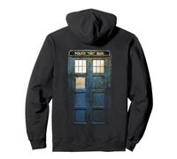 Cosplay Tardis Distressed Time-Traveller Fantascienza Felpa con Cappuccio