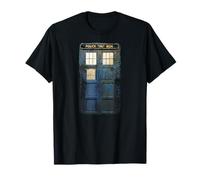 Cosplay Tardis Distressed Time-Traveller Fantascienza Maglietta