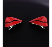 Cosplay Wig For 1 Pair Red Anime EVA Ayanami Rei Cosplay Props Headwear Haripins