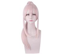 Cosplay Wig For Azur Lane Ayanami Long Ponytail Wig Game Role Play Wigs Halloween Party Accessories