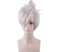Cosplay Wig For Game Riven the Blade of Exile Silver Grey Short Heat Resistant Synthetic Hair Party Wigs