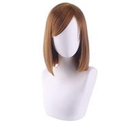 Cosplay Wig For Jujutsu Kaisen Nobara Kugisa Wig Short Brown Hair Halloween Costume Role Play Wig